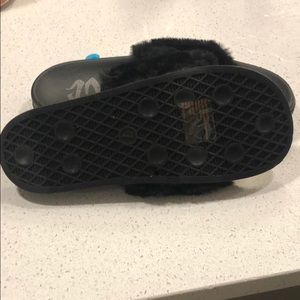 Mad Love Shoes - New Fuzzy black slippers Mad Love Shoes - New Fuzzy black slippers